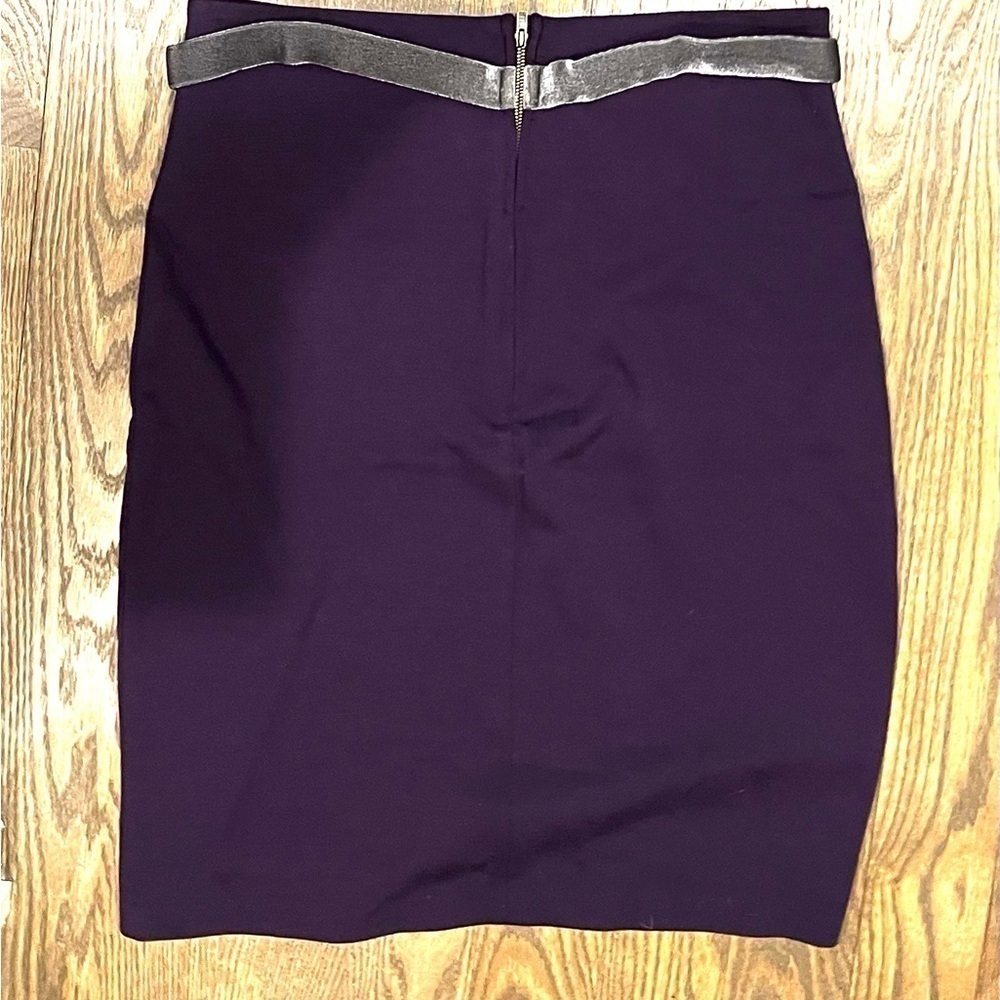 ANTHRO Girls from Savoy purple pencil skirt - Picture 5 of 7